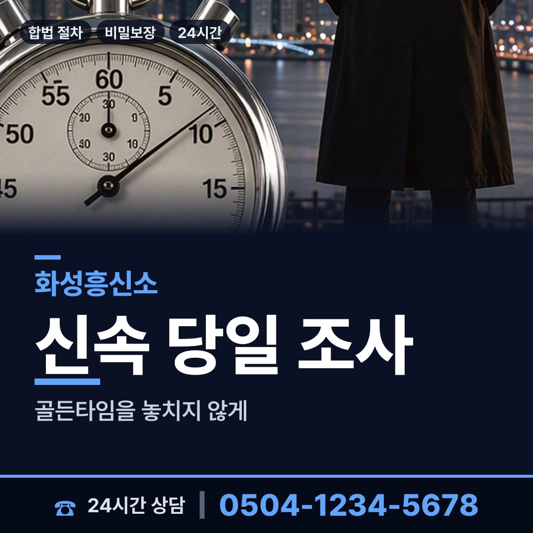 화성 동탄5동 흥신소 상담 안내